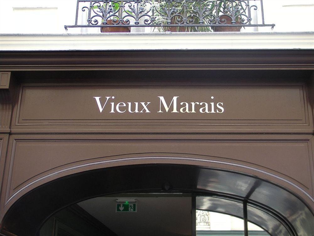 Hotel Du Vieux Marais Paris Luaran gambar