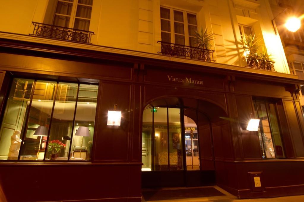 Hotel Du Vieux Marais Paris Luaran gambar